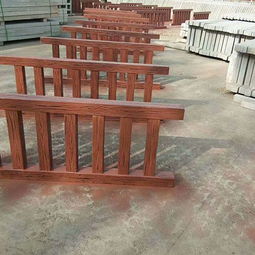 江苏厂家批发水泥仿木护栏1.5米六立柱耐腐蚀